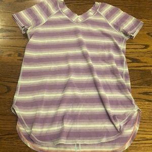 Ivivva purple and blue top